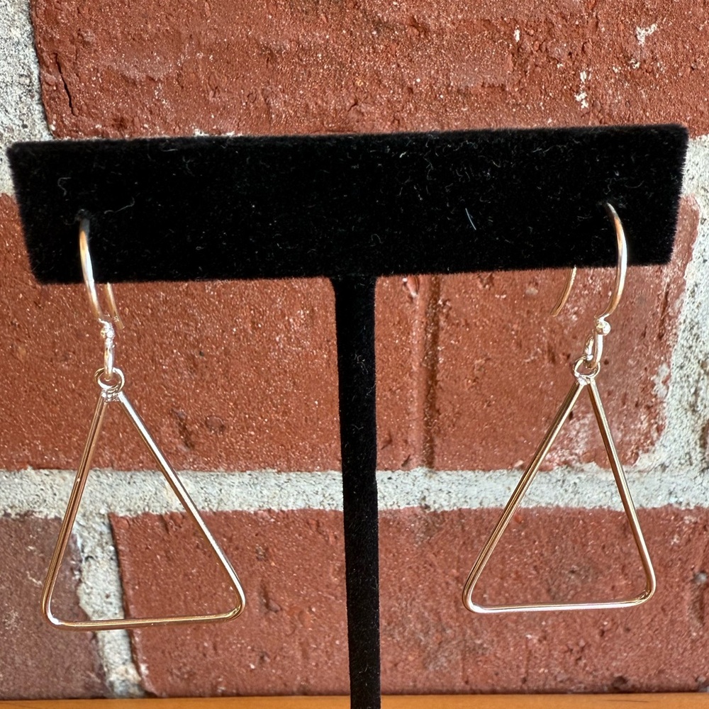 Unique sterling silver earrings